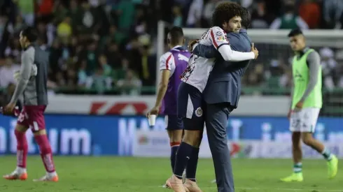 César Huerta habló después de hacer su debut en Chivas.
