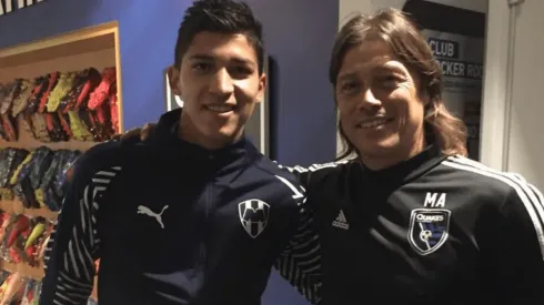 Matías Almeyda compartió con Ángel Zaldivar.
