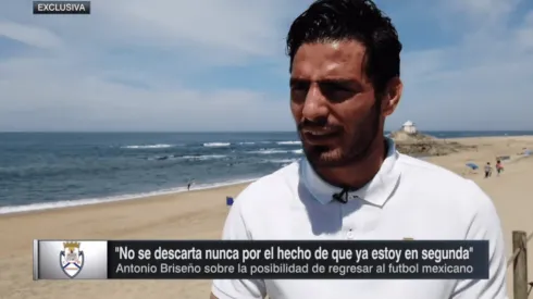 Antonio Briseño en entrevista con ESPN.
