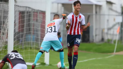 Daniel López en las Fuerzas Básicas.
