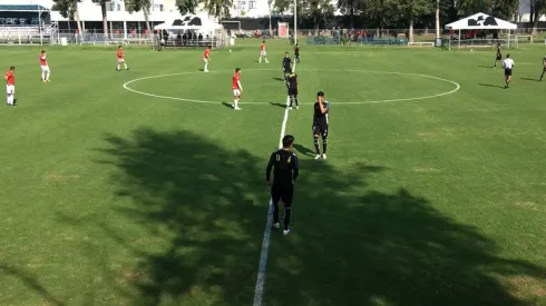 El partido constó de tres tiempo de media hora cada uno en Verde Valle
