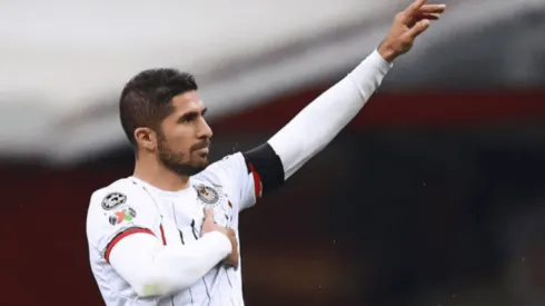 Jair Pereira en el Estadio Azteca.
