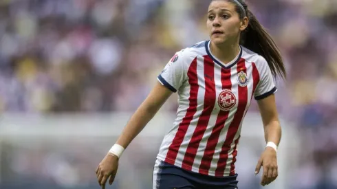 Norma Palafox en las Chivas de Guadalajara.
