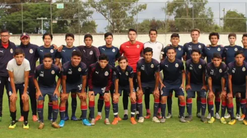 Plantel Sub 15 de Chivas.
