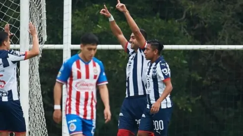 Dura derrota de Chivas Sub-20 ante Rayados. (Foto: Twitter oficial de Rayados)
