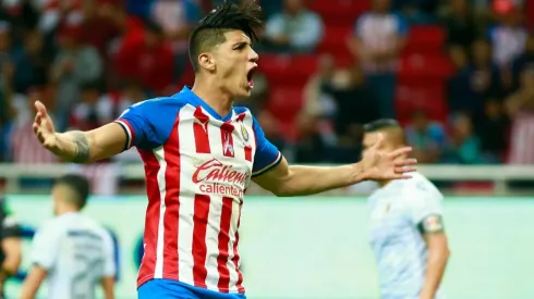 El atacante rojiblanco celebró su duodécimo tanto para alcanzar a Mauro Quiroga en el título de goleo
