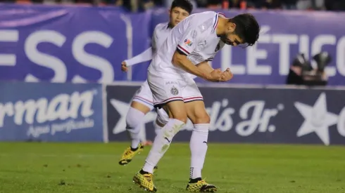 El "Cepillo" festejó de forma eufórica la oportunidad de volver al gol y estrenarse como rojiblanco
