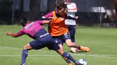 Los rojiblancos continuaron con hermetismo su preparación para recibir a Cruz Azul
