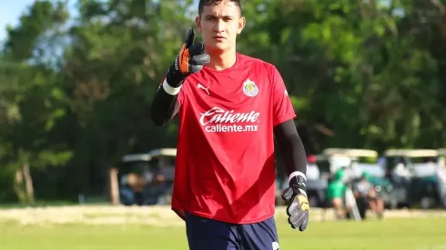 Raúl Gudiño fue el portero titular en la Liguilla del Guard1anes 2020 y fue una de las figuras en ese semestre
