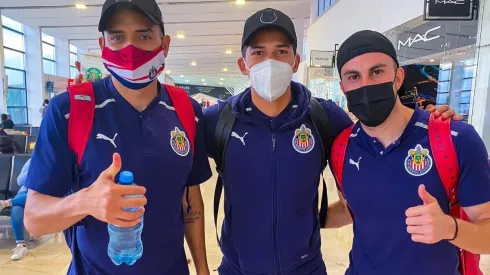 Chivas ya se encuentra en Monterrey.
