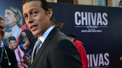 Matías Almeyda durante la presentación de la película de Chivas (IMAGO 7)

