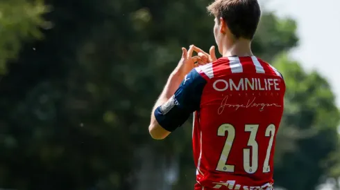 Armando González celebra un gol con Chivas Sub 18 (IMAGO 7)
