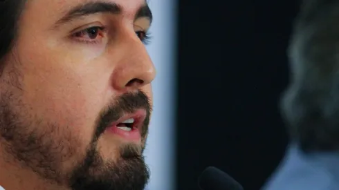 Amaury Vergara en conferencia (JAM MEDIA)
