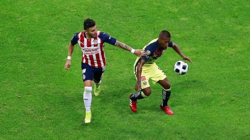 Jugadores de América y Chivas (JAM MEDIA)
