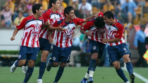 Tigres vs Chivas, en juego de ida de los cuartos de final del Torneo Clausura 2007 del Futbol Mexicano
