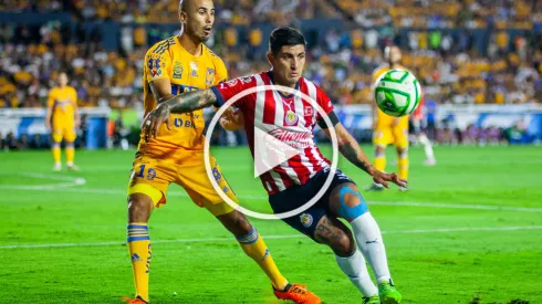 Monterrey, Nuevo León, 25 de mayo de 2023. , durante el partido de ida del torneo Clausura 2023 de la Liga BBVA MX, entre los Tigres de la UANL y las Chivas Rayadas del Guadalajara, celebrado en el estadio Universitario. Foto: Imago7/ Richard Vogel

