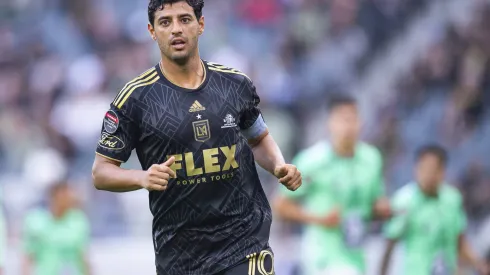 Los números de Carlos Vela en la actual temporada. 
