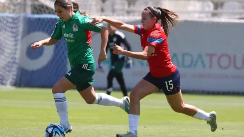 Las rojiblancas fueron ampliamente superadas por Selección México
