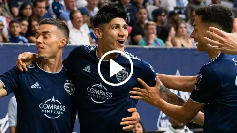 Alan Pulida volvió a marcar para Sporting Kansas City.
