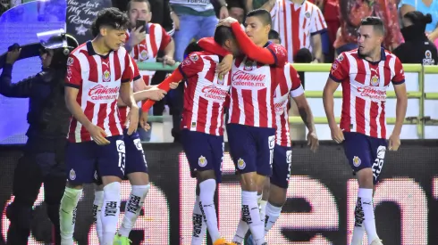 León, Guanajuato, 3 de julio de 2023. , durante el partido de la jornada 1 del torneo Apertura 2023 de la Liga BBVA MX, entre los Esmeraldas del León y las Chivas Rayadas del Guadalajara, celebrado en el estadio León. Foto: Imago7/ Luis Cano
