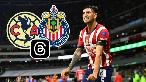 Chivas supera al América en Threads.
