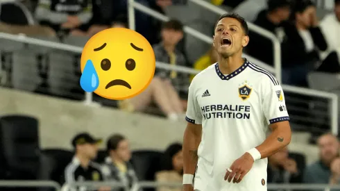 Chicharito Hernández vive un calvario.
