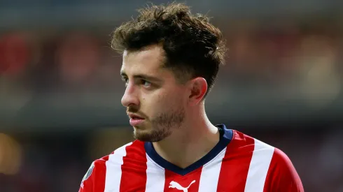 GUADALAJARA, MEXICO – MAYO 28: Alan Mozo del Chivas durante el juego de vuelta de la Final del Torneo Clausura 2023 de la Liga BBVA MX en el Estadio AKRON el 28 Mayo de 2023 en Guadalajara, Mexico. (Foto: Alfredo Moya/JAM MEDIA)
