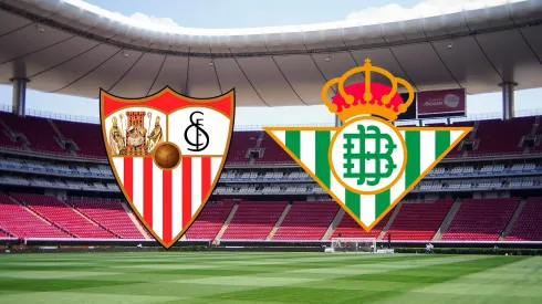 Sevilla vs. Betis en el Estadio Akron.
