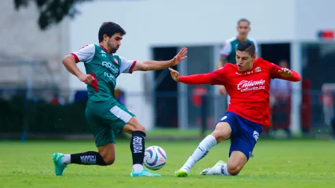 Guadalajara cerró la semana con un amistoso frente a Necaxa en Verde Valle
