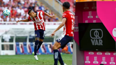 Chivas otra vez perjudicado por el VAR.
