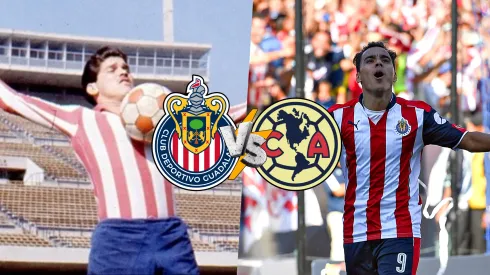 Los goleadores de Chivas en el Clásico Nacional.
