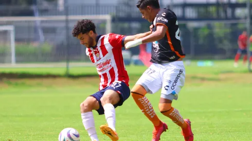 Día gris para las fuerzas básicas de Chivas contra Pachuca