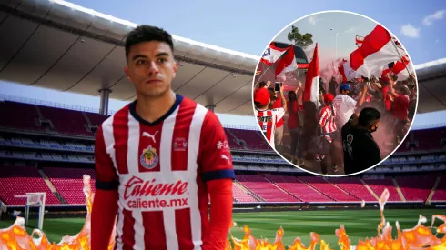 Afición de Chivas le responde al Nene Beltrán.
