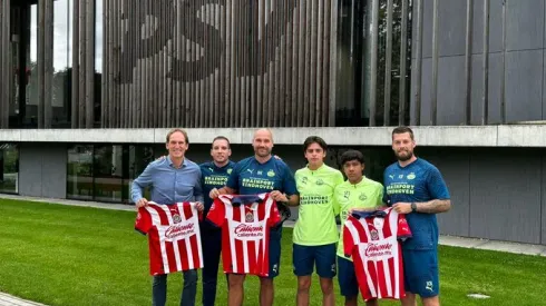 Canteranos de Chivas cumplieron con prácticas en el PSV