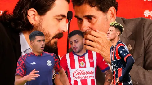 La dura decisión que analiza tomar Chivas con Alexis Vega, Chicote Calderón y Raúl Martínez.
