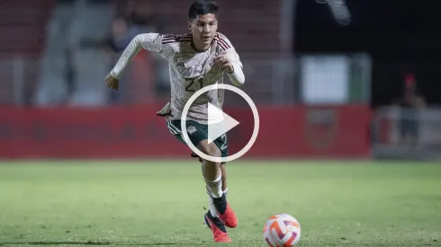 Jesús Brígido anotó el único gol de México en la caída en Phoenix
