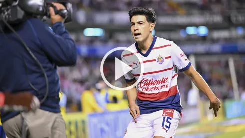 Érick Gutiérrez anotó su primer gol con la playera de Chivas
