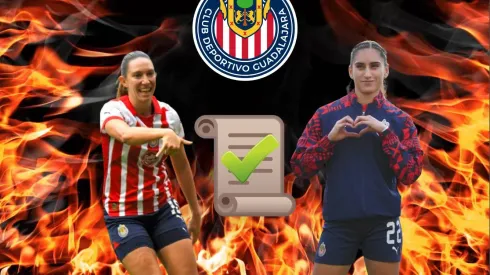 Chivas Femenil confirmó renovaciones de Karla Martínez y Adriana Iturbide