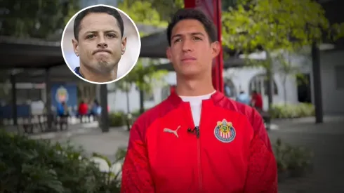 José Castillo no ocultó su emoción por compartir vestidor con Chicharito Hernández
