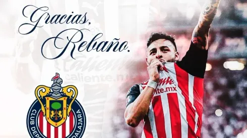 Alexis Vega se despide del Guadalajara después de 5 años en la institución
