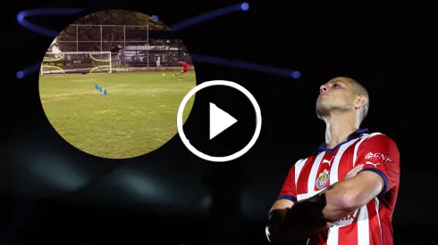 VIDEO: Chicharito anotó golazo al ángulo en entrenamiento de Chivas