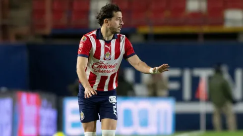 Alan Mozo brilló ante San Luis.
