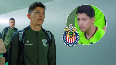 El gesto de Zaldívar tras marcarle a Chivas.
