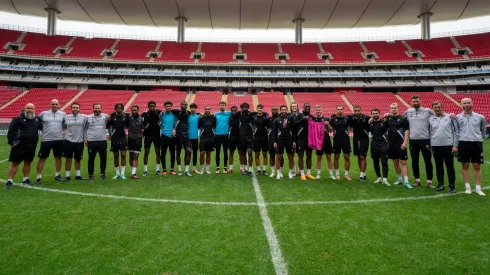 El plantel del Forge FC agradeció la recepción en Guadalajara
