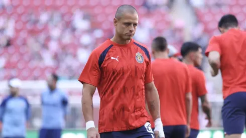 Chicharito no juega como titular ante América.
