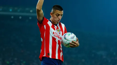 RECORD DATE NOT STATED Liga BBVA MX Apertura 2023 Pumas UNAM vs Guadalajara CFV Roberto Alvarado of Guadalajara during the Quarterfinals second leg match between Pumas UNAM and Guadalajara as part of Torneo Apertura 2023 Liga BBVA MX, at Olimpico Universitario Stadium, December 03, 2023, in Mexico City, Mexico. CIUDAD DE MEXICO CDMX MEXICO PUBLICATIONxNOTxINxMEXxCHNxRUS Copyright: xJuanxLuisxDiazx 20231203185902_LMX_A23_CFV_UNAM_GDL_ALVARADO87
