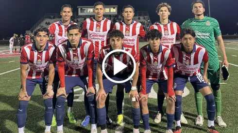 Esta fue la alineación con que Chivas Sub23 ganó en Tennessee
