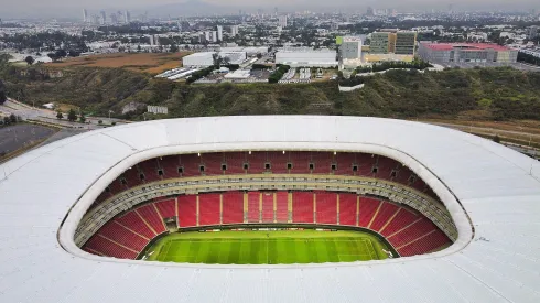Estadio Akron se oscureció durante eclipse solar