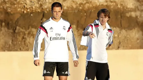 La relación entre Modric y Chicharito.
