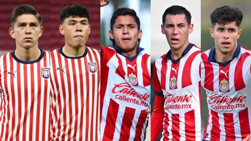 Los defensores centrales que tiene Chivas en Fuerzas Básicas.
